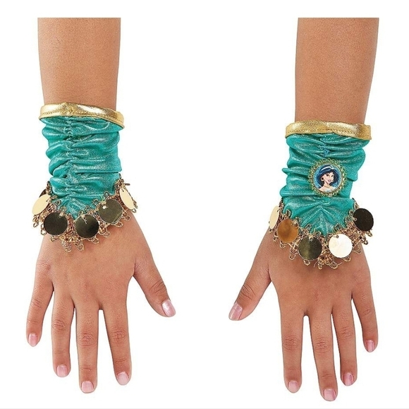 Disney Other - Kids Jasmine wrist cuffs NWT 4+